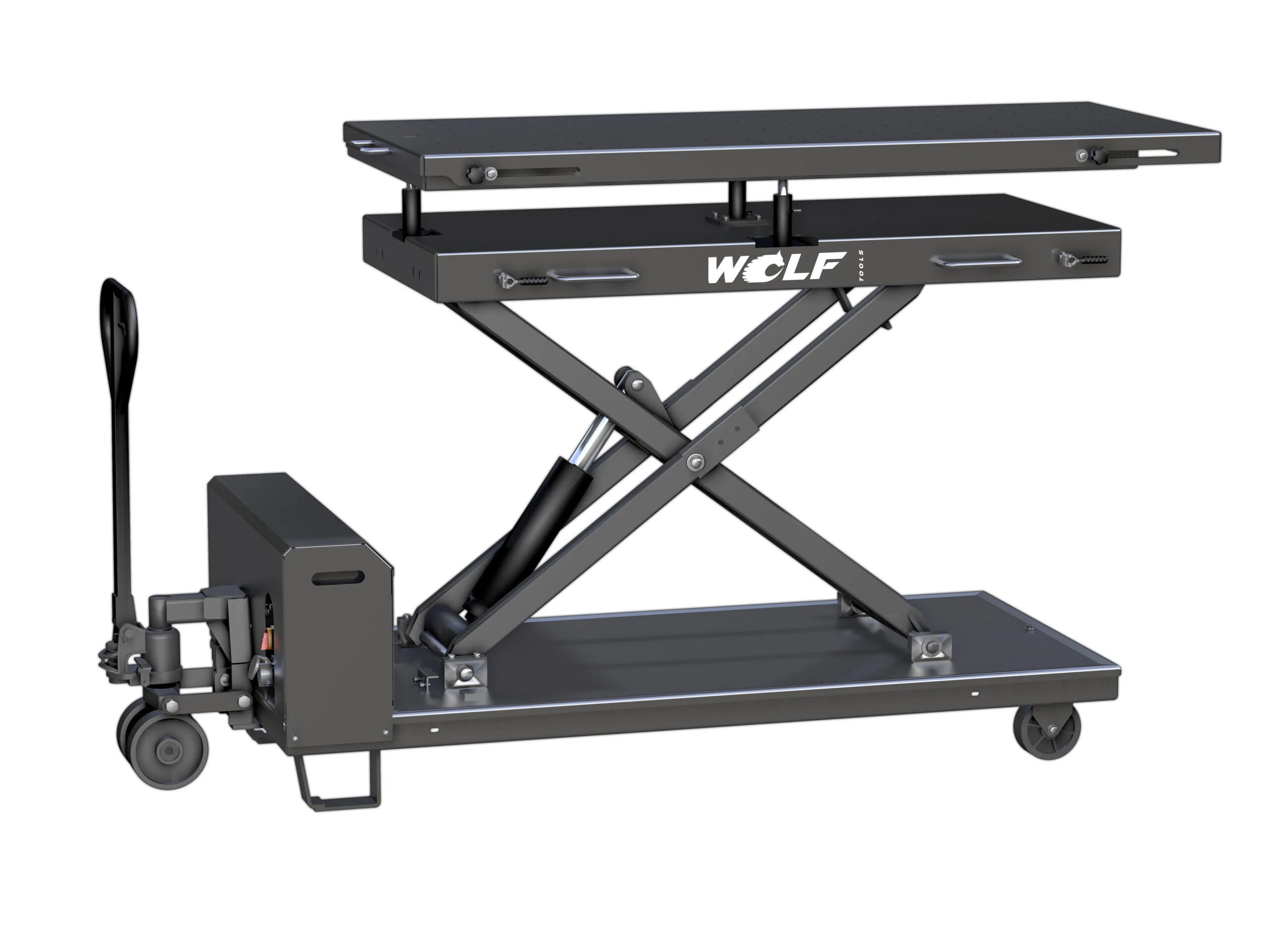 Wolf heftafel voor accu pakketten battery lift AANBIEDING