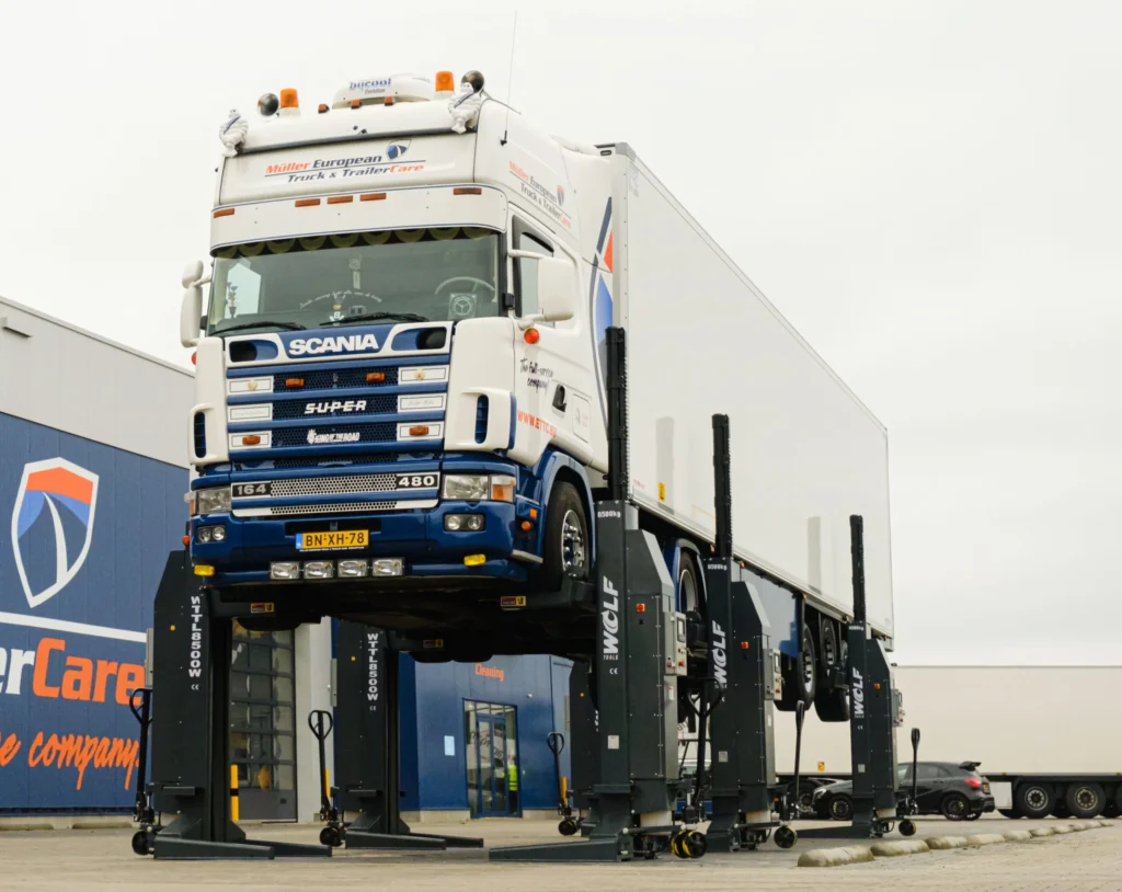 Wolf Tools WTTL8500W set van 4x 8,5 ton draadloos 34 ton totaal