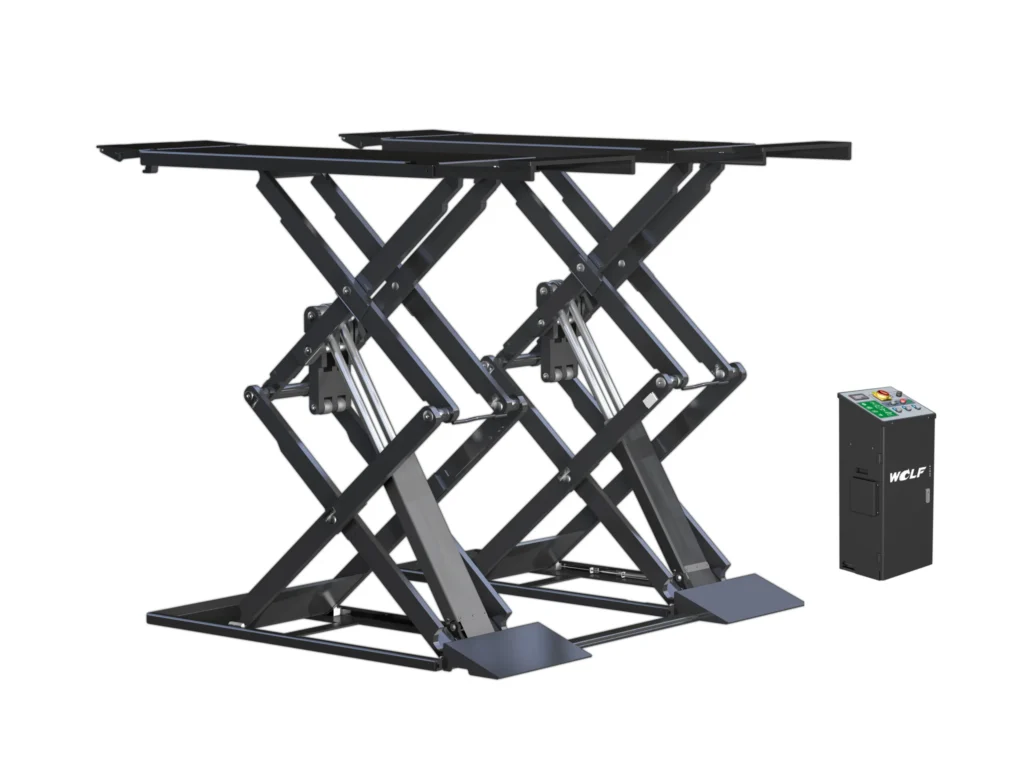 Wolf WKS3550KG opbouw EN inbouw schaarhefbrug